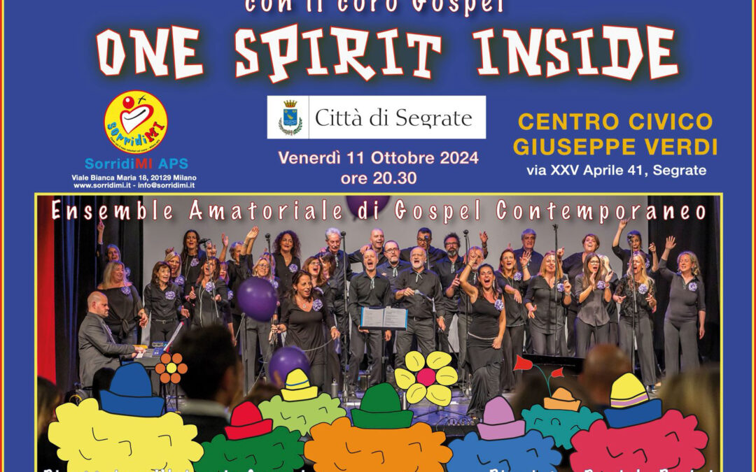 CONCERTO GOSPEL “VOCI PER UN SORRISO”